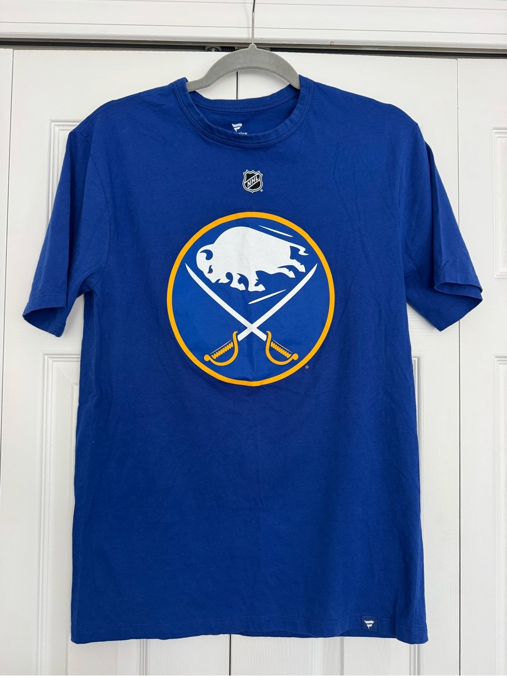 Fanatics Blue Buffalo Sabres Logo Short Sleeve Tee